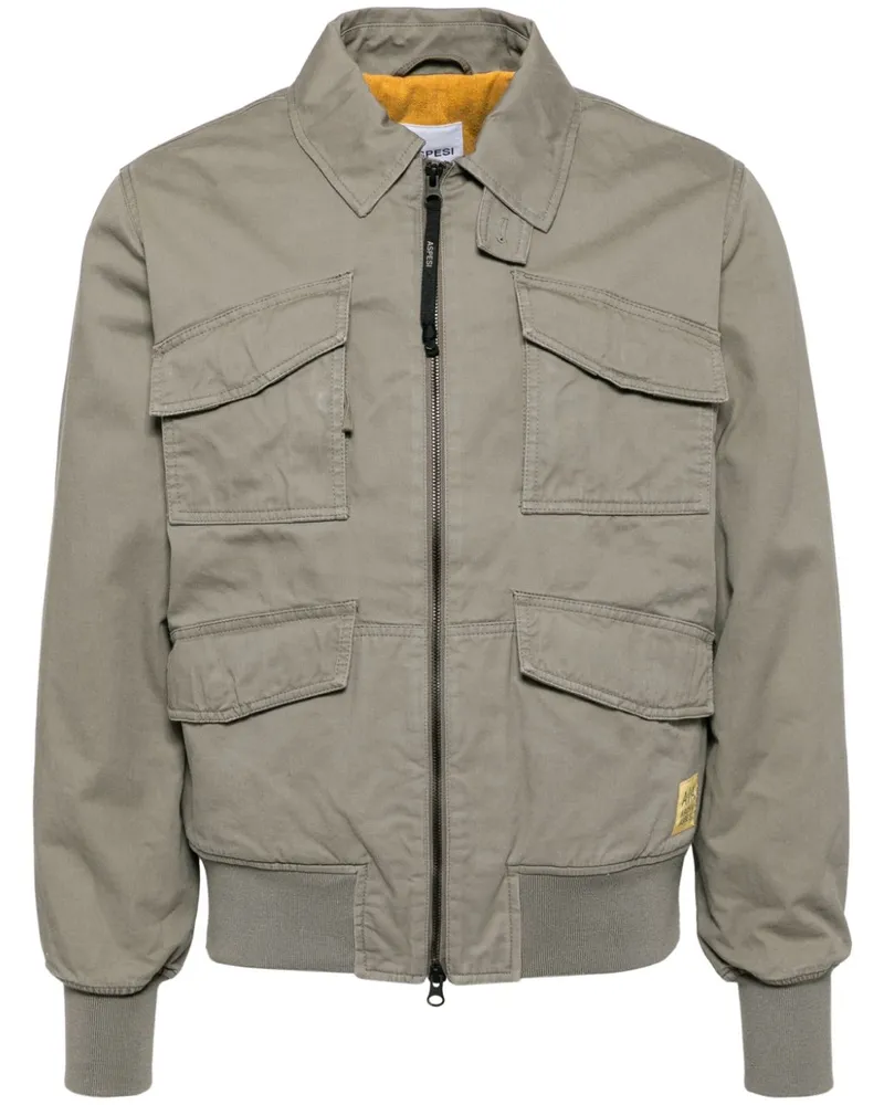 ASPESI Jacke aus Gabardine - Nude Nude
