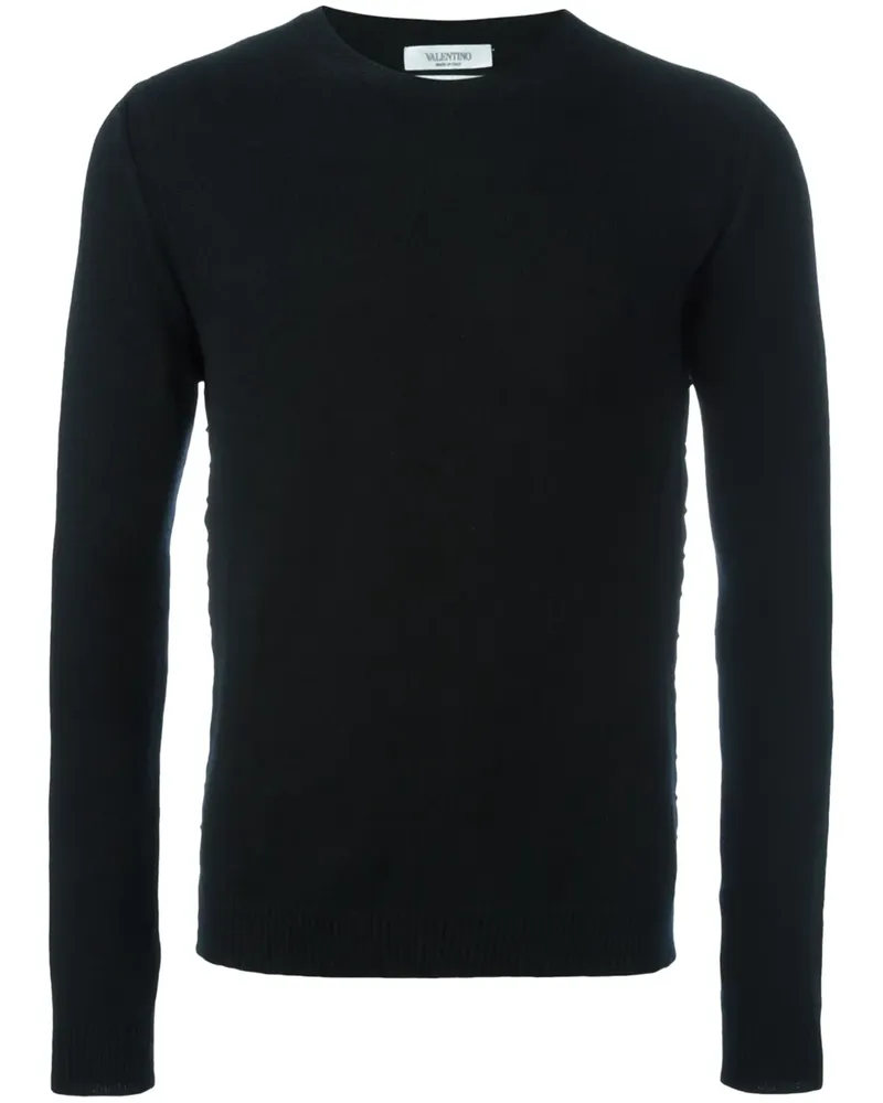 Valentino Garavani Klassischer Pullover - Schwarz Schwarz