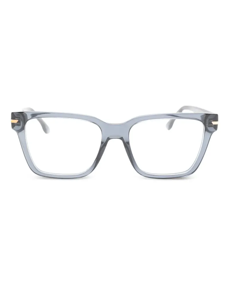 Victoria Beckham Brille mit eckigem Gestell - Blau Blau