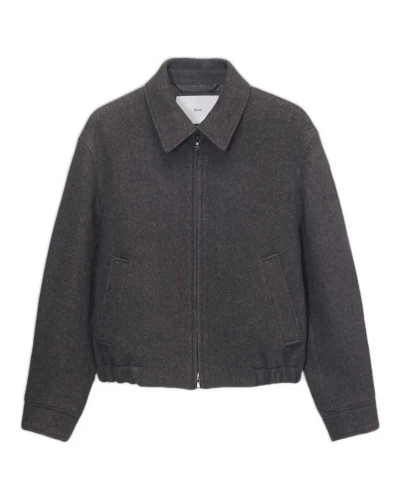 Dunst Jacke mit Kragen - Braun Braun