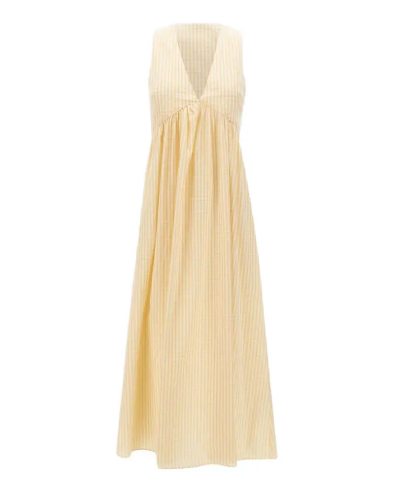 Faithfull The Brand Lune midi dress - Gelb Gelb