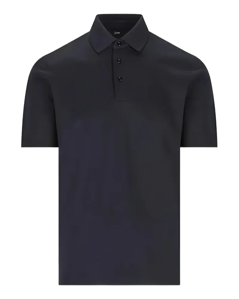 Herno short-sleeve polo shirt - Blau Blau