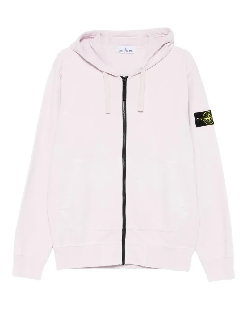 Stone Island Kapuzenjacke mit Reißverschluss - Rosa Rosa