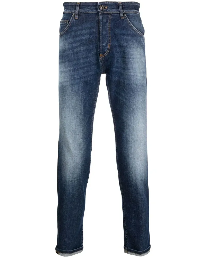 PT TORINO Halbhohe Slim-Fit-Jeans - Blau Blau