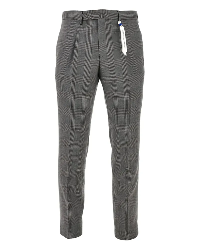 Biagio Santaniello Arechi pressed crease trousers - Grau Grau