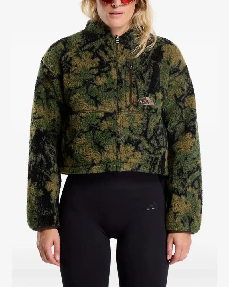 The North Face Extreme Pile floral-print jacket - Grün Grün