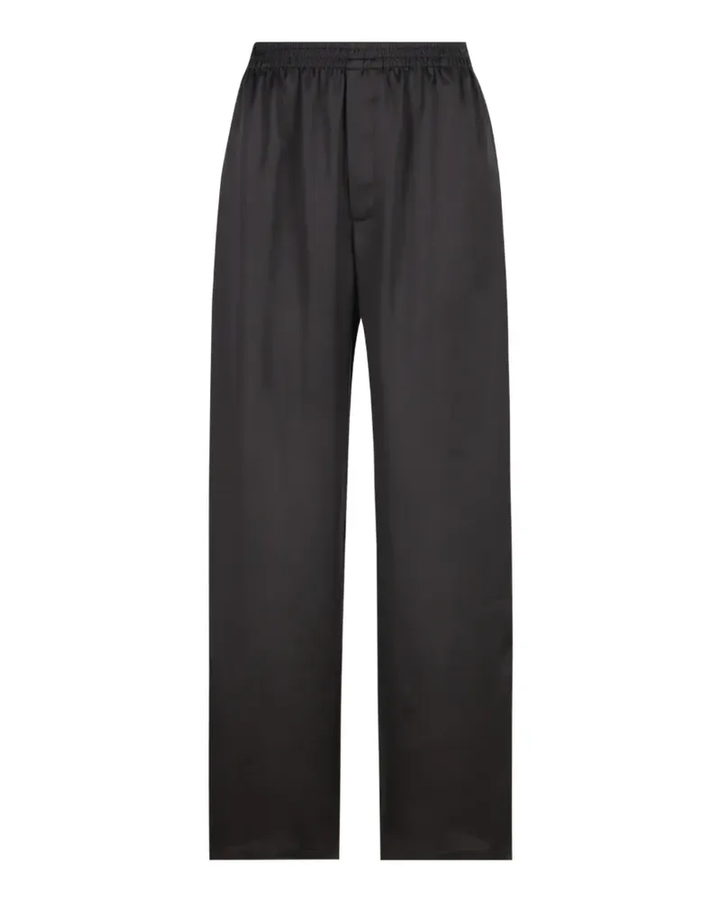 Saint Laurent Hose mit Stretcheinsatz - Schwarz Schwarz