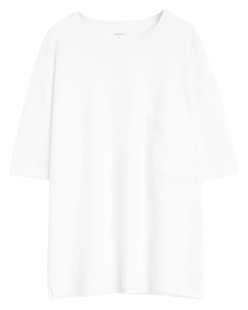 Christophe Lemaire Boxy T-Shirt - Weiß Weiß