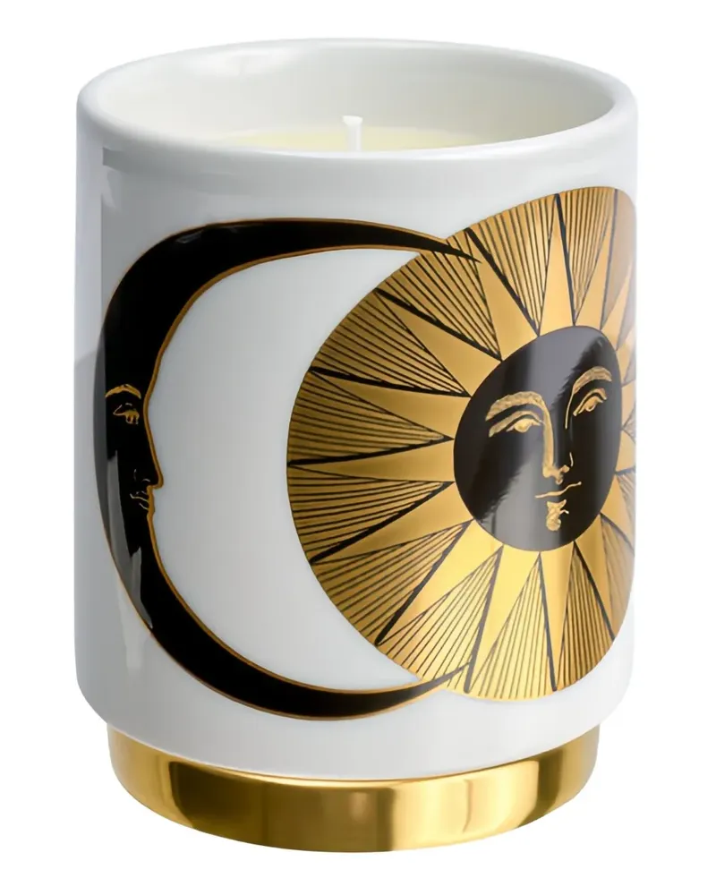 Fornasetti Giorno E Notte candle (235g) - Weiß Weiß