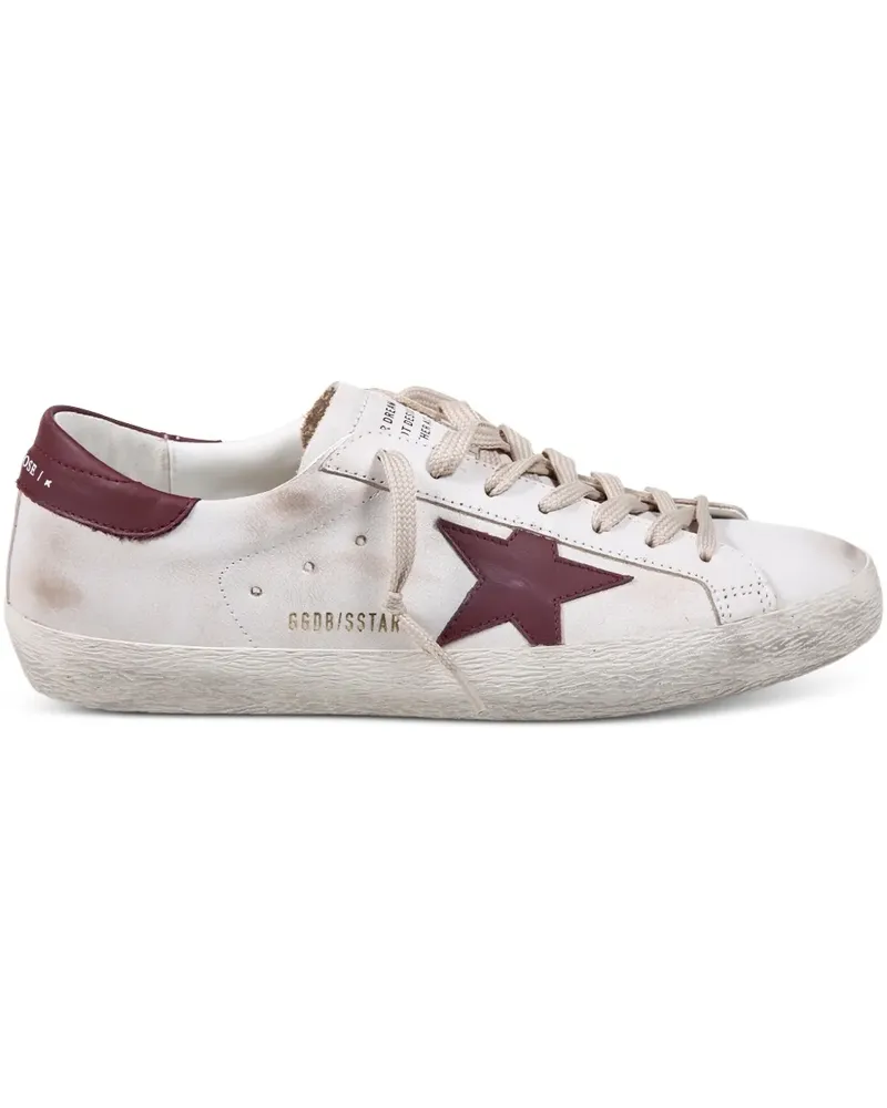 Golden Goose star-detail lace-up sneakers - Nude Nude
