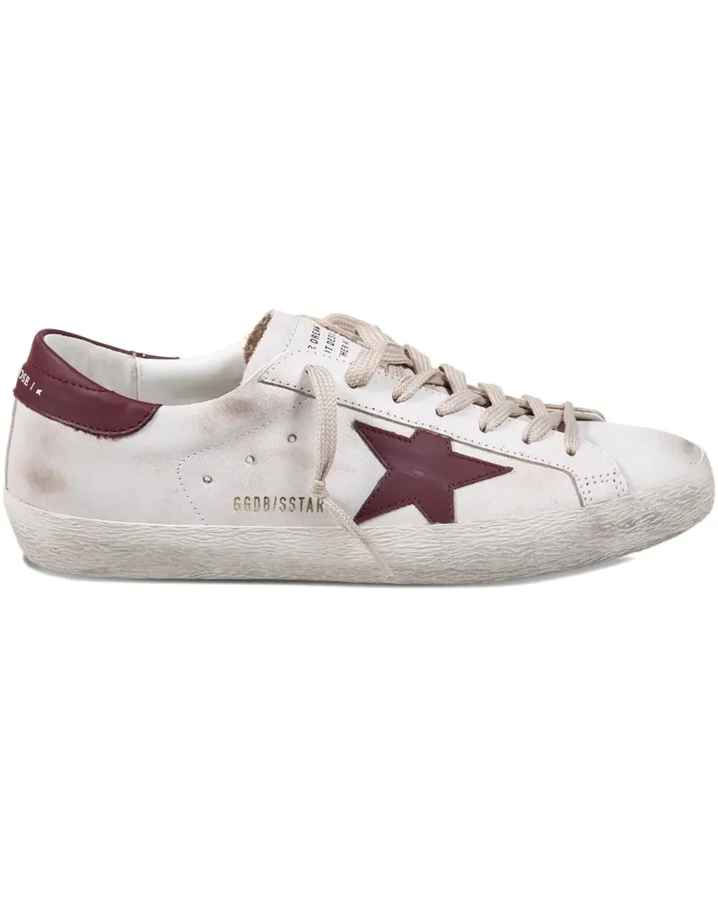 Golden Goose star-detail lace-up sneakers - Nude Nude