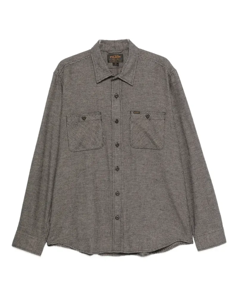 Filson check-pattern shirt - Blau Blau