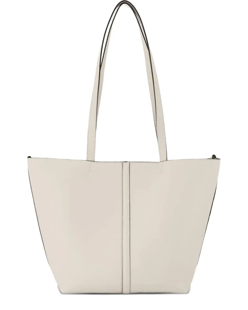 Vanessa Bruno Kleine Daily Tote Bag aus Kalbsleder - Nude Nude