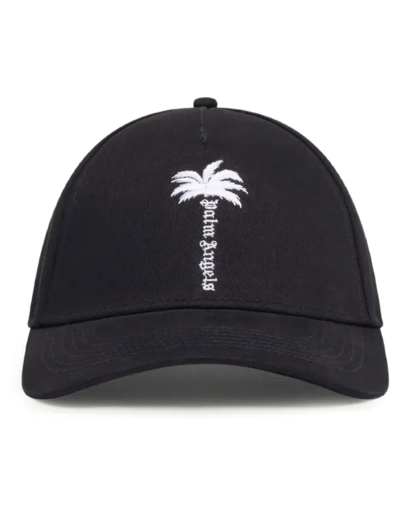 Palm Angels Palm Tree Baseballkappe - Schwarz Schwarz