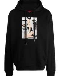 Mostly Heard Rarely Seen Hoodie mit Bunny-Print Schwarz