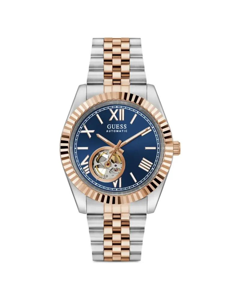 Guess Skeleton Sub-Dial 44mm - Blau Blau