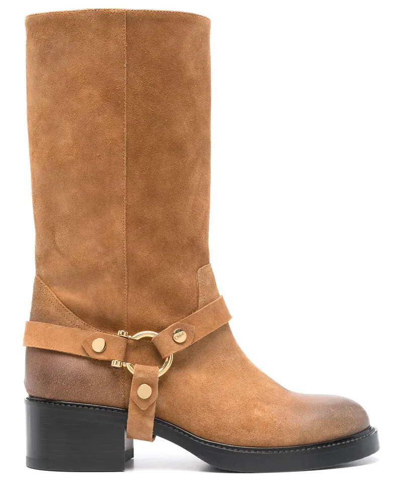 Chloé Dakota Stiefel 40mm - Braun Braun