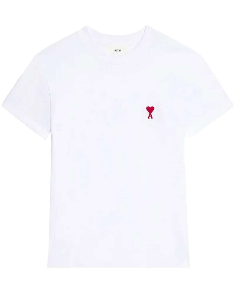 AMI Paris Ami de Coeur T-Shirt - Weiß Weiß