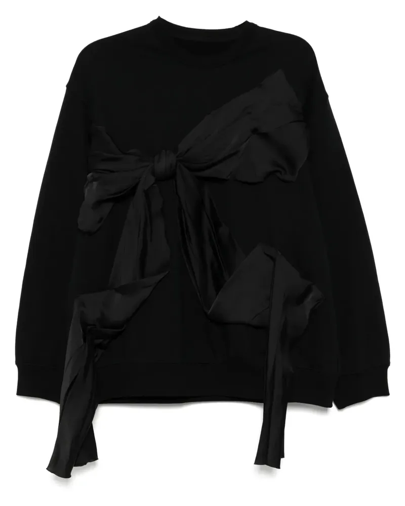 JNBY Sweatshirt mit Schleife - Schwarz Schwarz