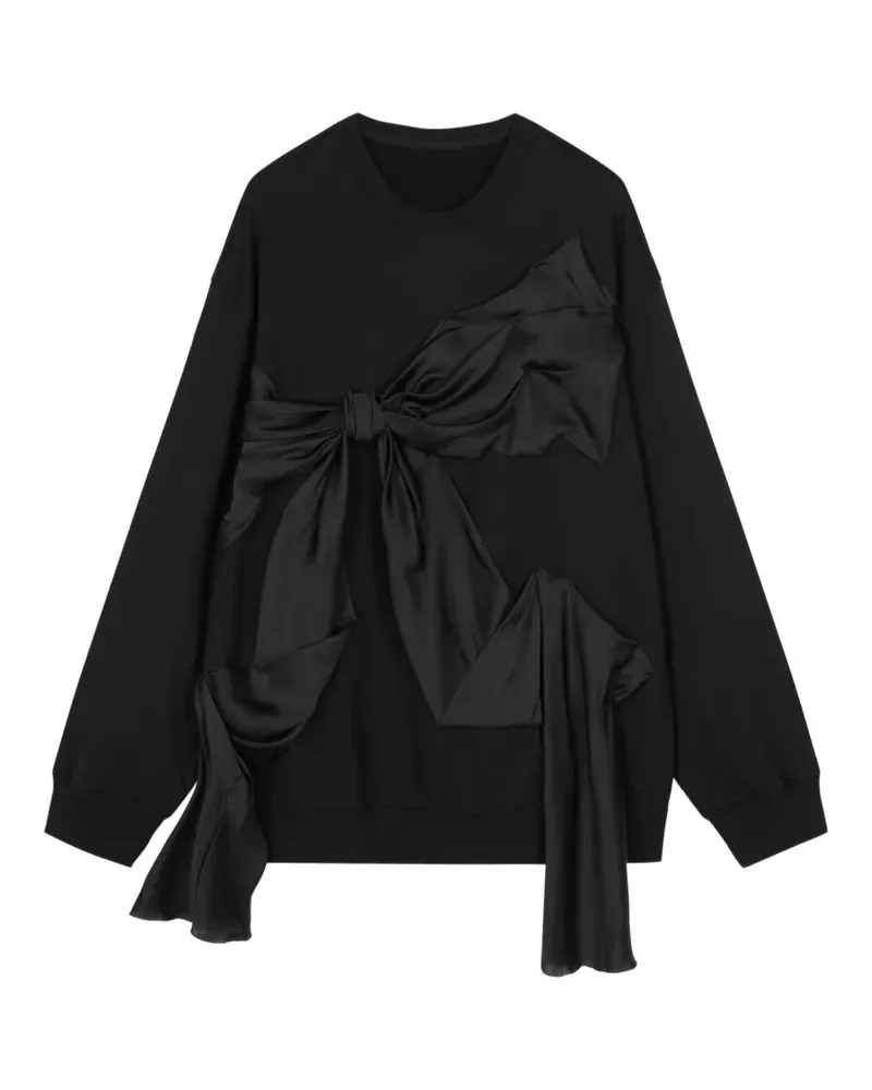 JNBY Sweatshirt mit Schleife - Schwarz Schwarz