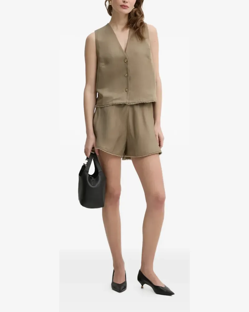 IVY & OAK Shorts mit Stretchbund - Nude Nude