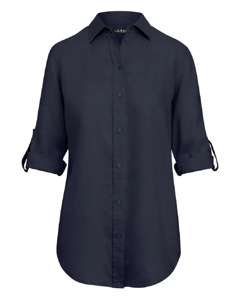 Ralph Lauren button-fastening linen shirt - Blau Blau