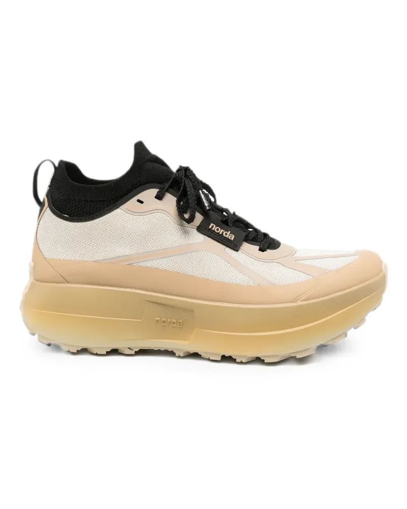 Norda Sneakers mit Einsätzen - Nude Nude