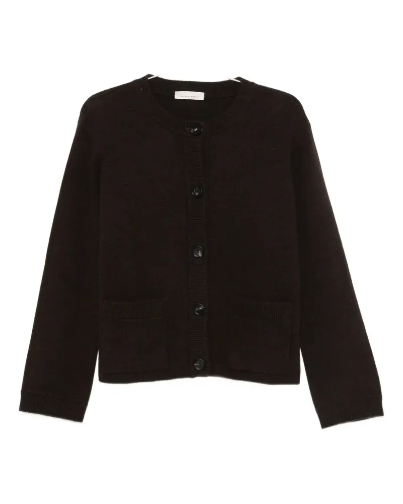 Liviana Conti Geknöpfter Cardigan - Braun Braun