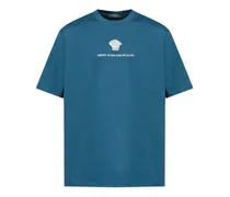 T-Shirt mit Medusa - Blau