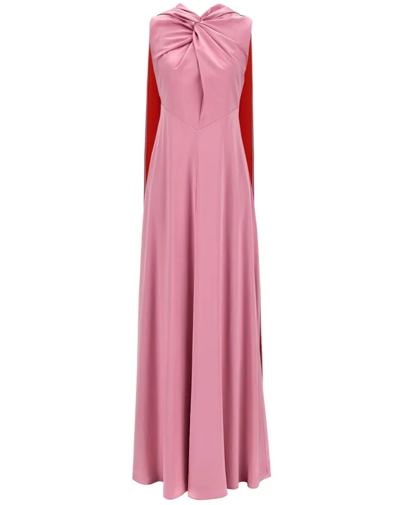Roksanda Ilincic Amanita Abendkleid - Rosa Rosa