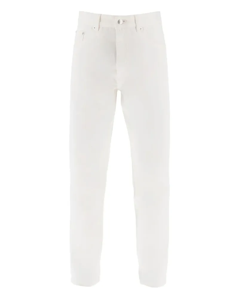 Kitsuné straight-leg jeans - Weiß Weiß