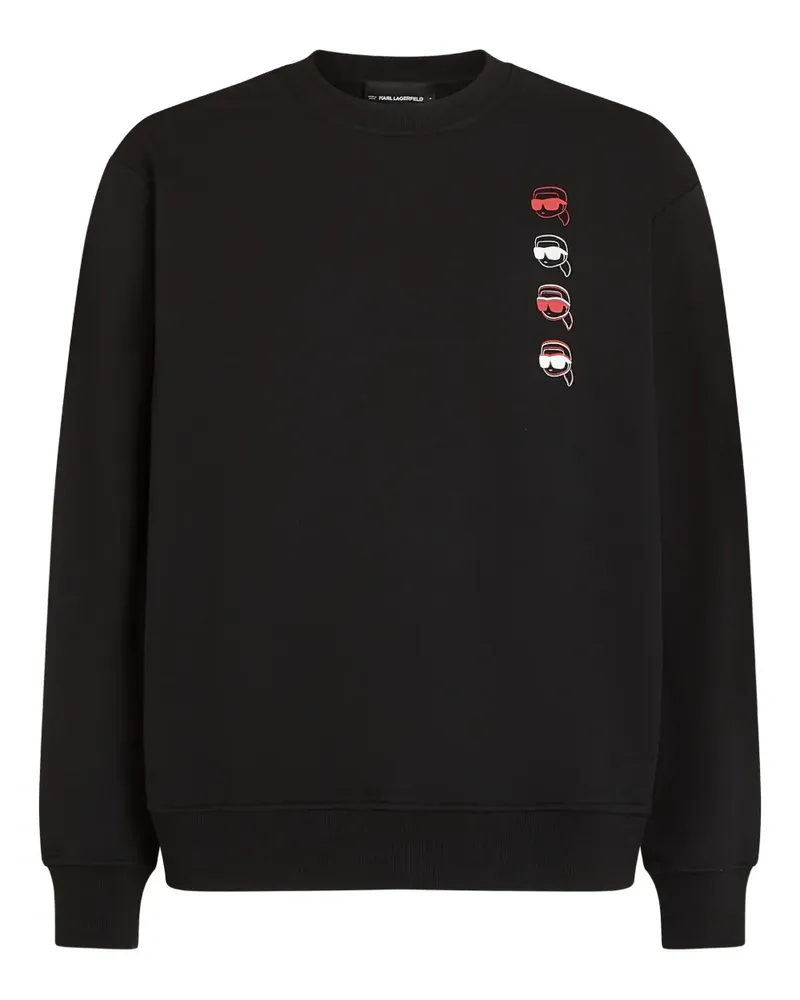 Karl Lagerfeld Ikon Fusion Sweatshirt - Schwarz Schwarz
