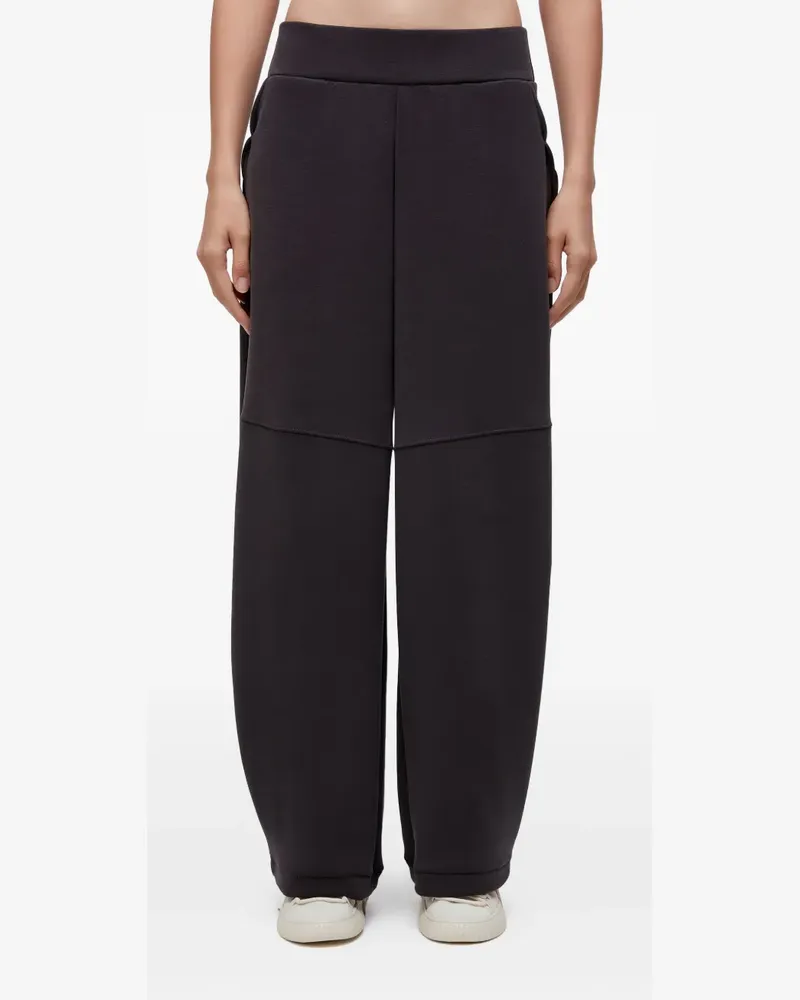 Osklen Palazzohose mit elastischem Bund - Schwarz Schwarz