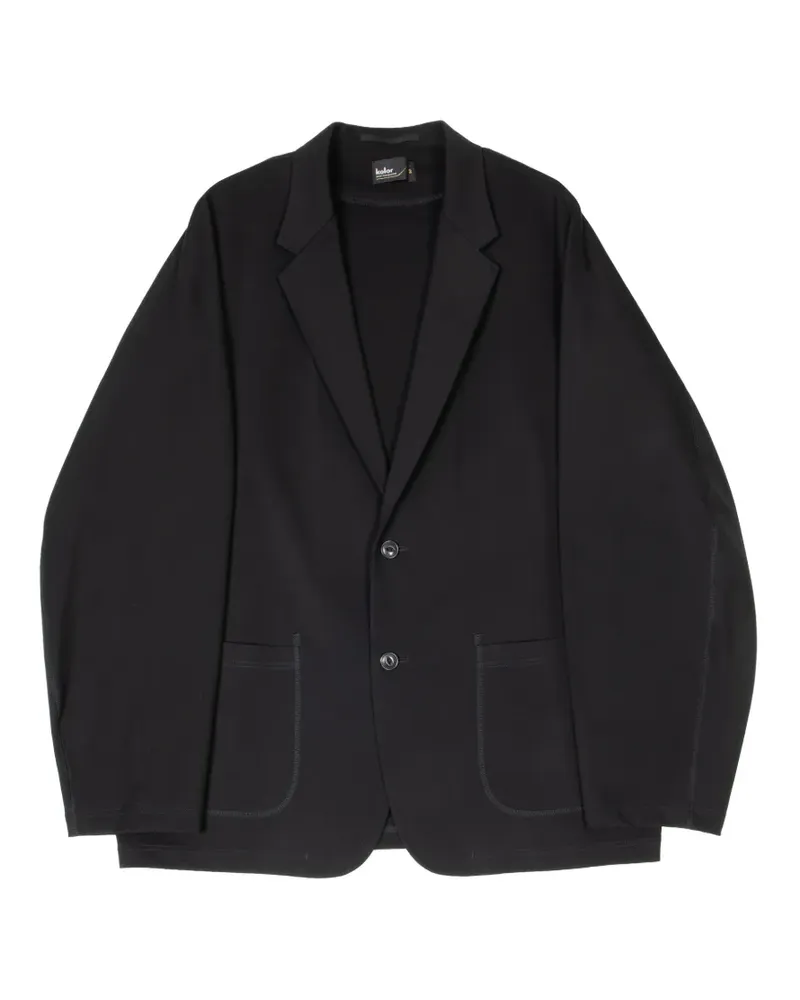 kolor long-sleeved blazer - Schwarz Schwarz