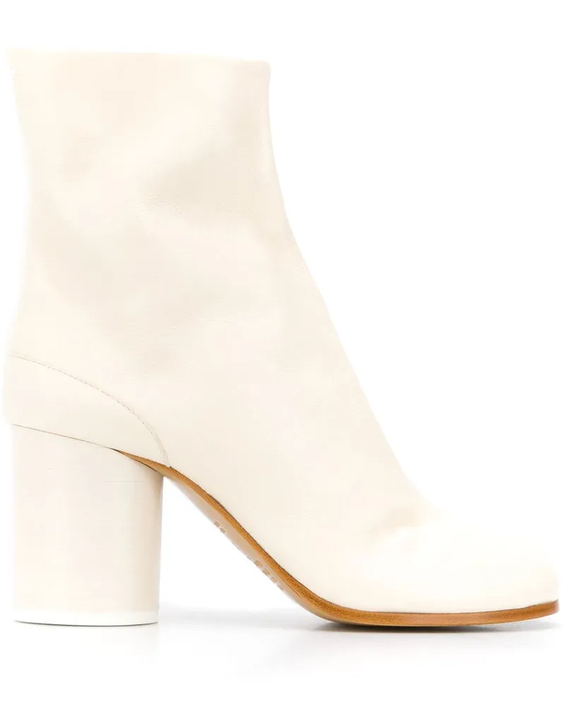 Maison Margiela Tabi Lederstiefeletten 80mm - Nude Nude