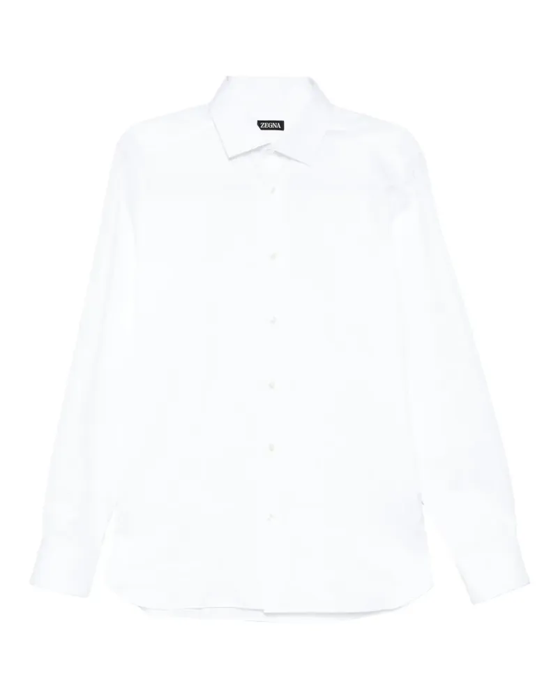 Ermenegildo Zegna buttoned shirt - Weiß Weiß