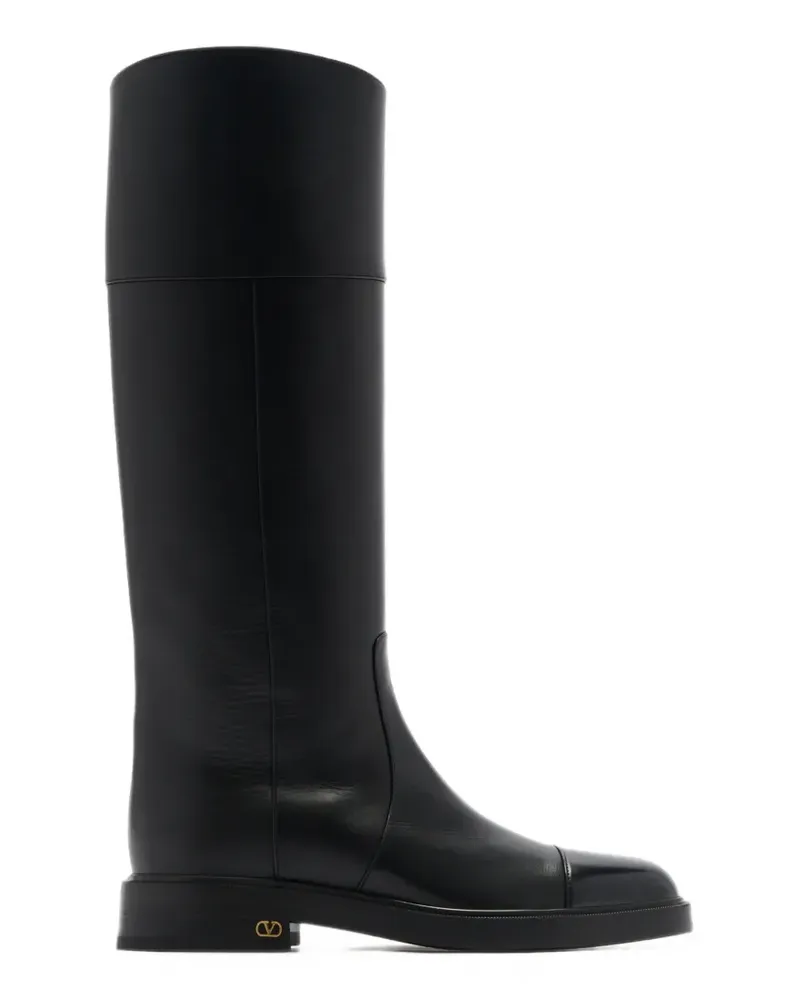 Valentino Garavani VLogo Signature Stiefel - Schwarz Schwarz