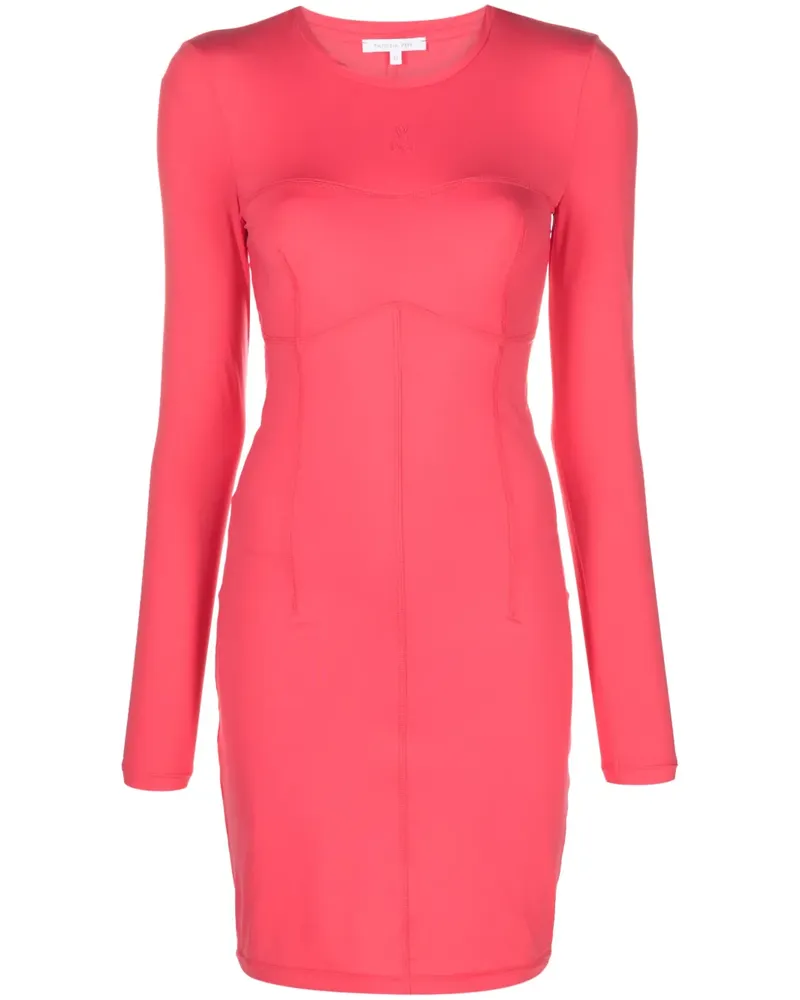 Patrizia Pepe Kleid mit sichtbaren Nähten - Rosa Rosa