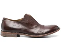Derby-Schuhe aus Leder - Braun