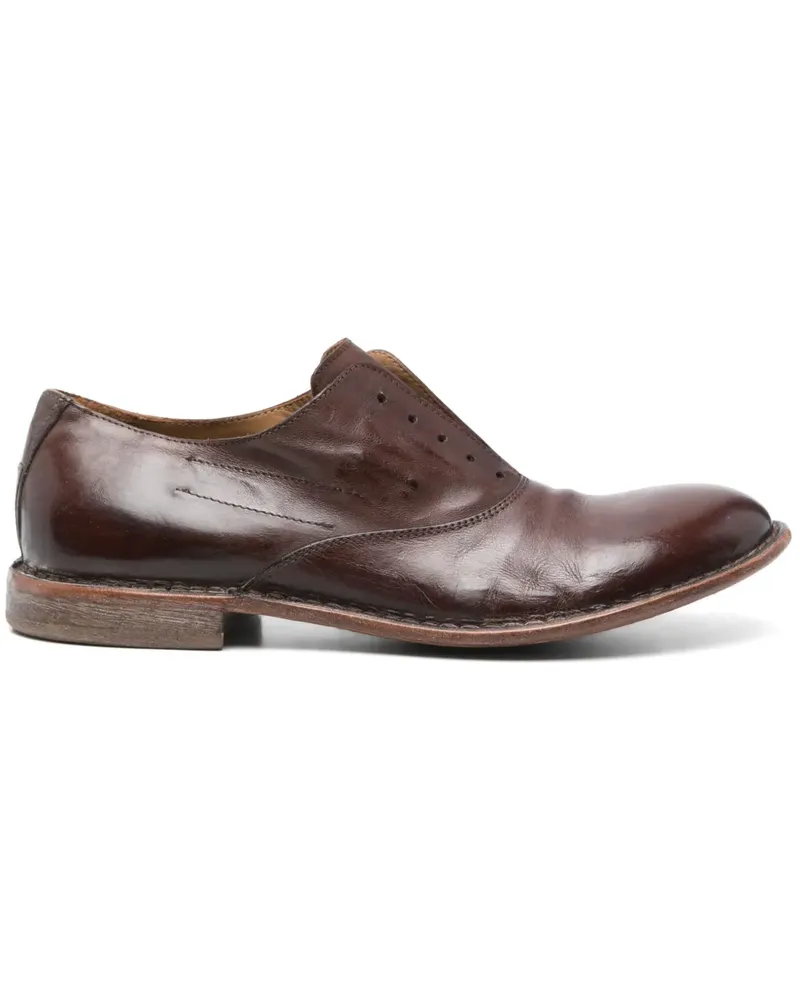 Moma Derby-Schuhe aus Leder - Braun Braun