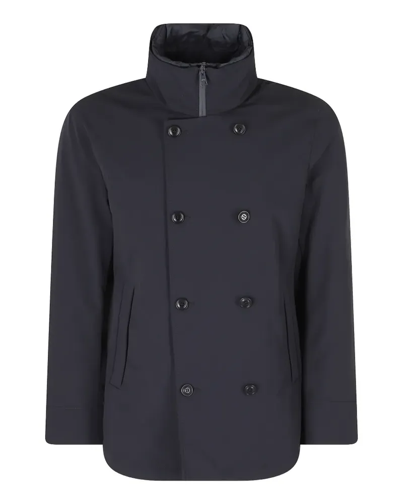 DUNO Edmund Torano double-breasted padded jacket - Blau Blau