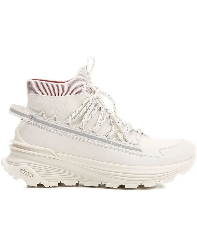 Moncler Monte Runner lace-up high-top sneakers - Nude Nude