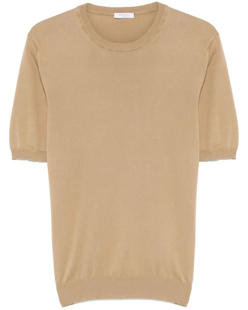 Boglioli Klassisches T-Shirt - Nude Nude
