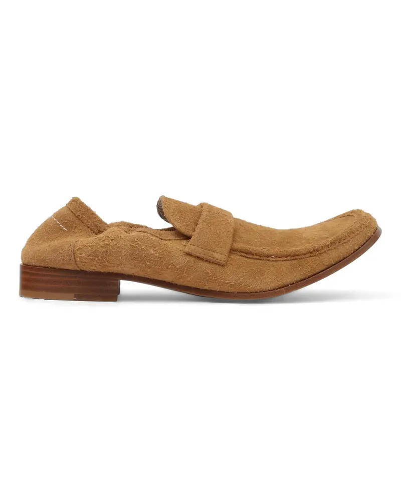 Maison Margiela Loafer aus Wildleder - Nude Nude