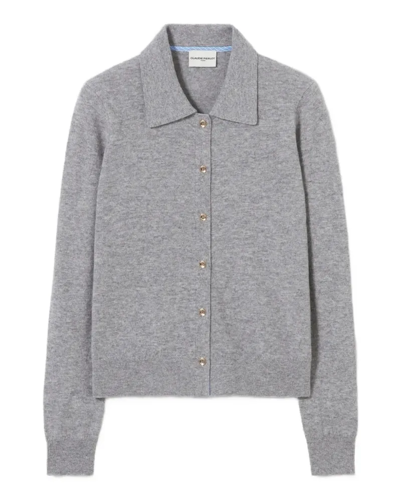 Claudie Pierlot fitted wool cardigan - Grau Grau