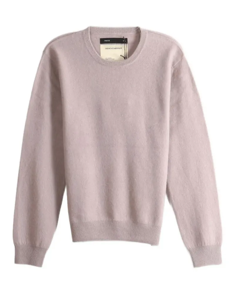 Frenckenberger crew-neck ribbed-trim sweater - Nude Nude