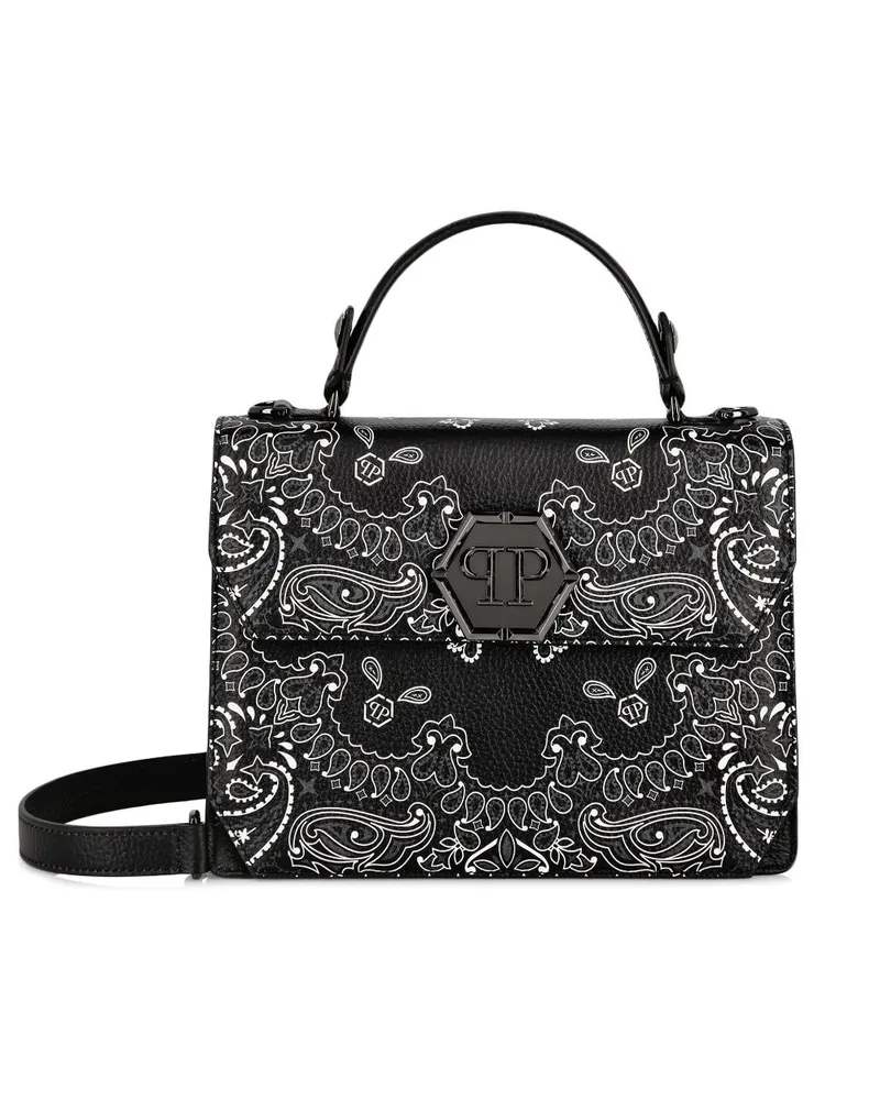 Philipp Plein Superheroine Tasche Schwarz