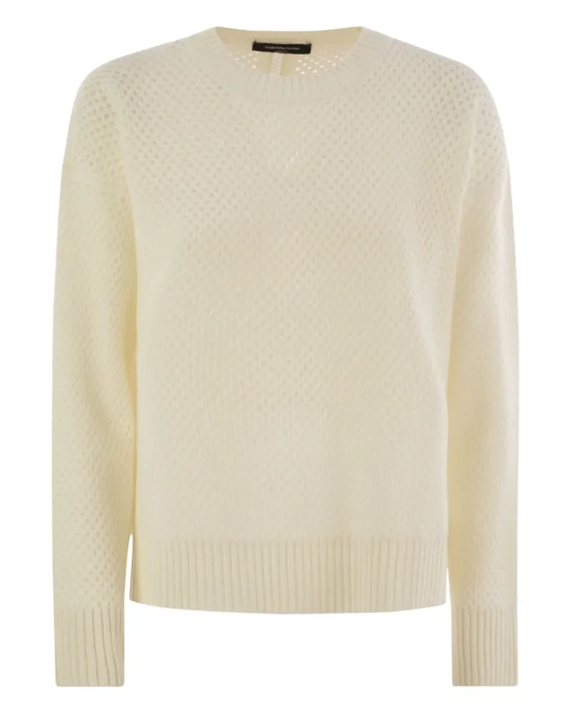 Fabiana Filippi Pullover mit rundem Ausschnitt - Nude Nude
