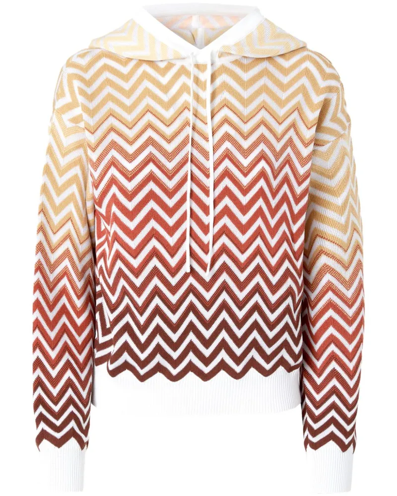 Missoni Hoodie mit Zickzackmuster - Nude Nude
