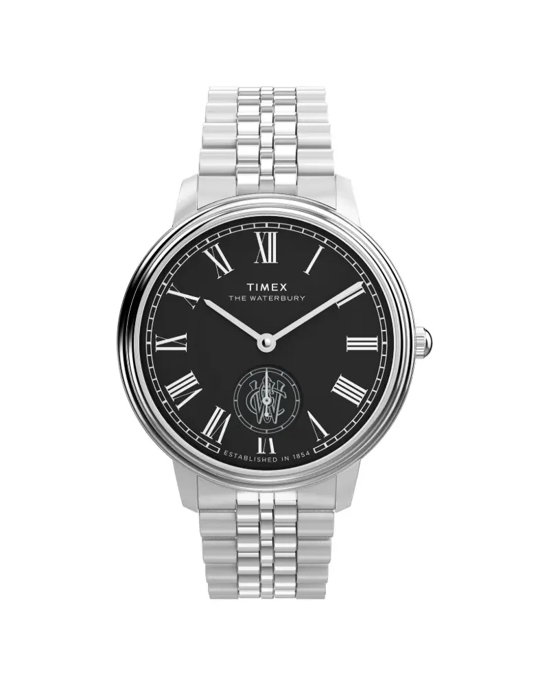 Timex Waterbury 39mm - Schwarz Schwarz